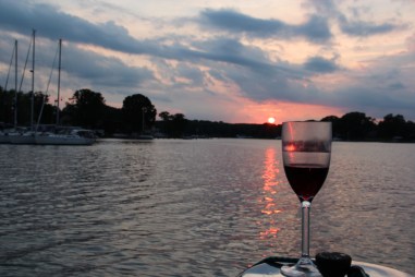 A pleasant evening on Bodkin Creek